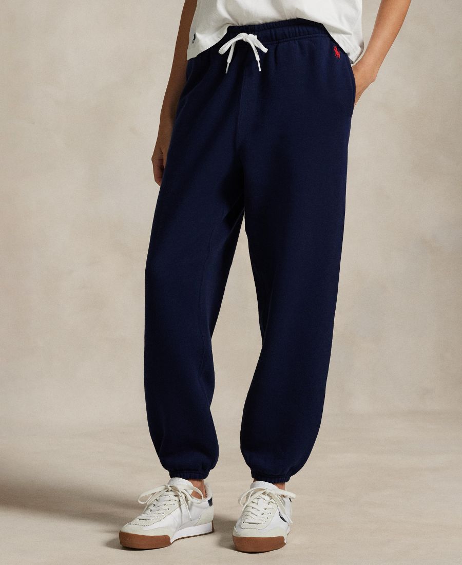 

Женские флисовые спортивные штаны на шнуровке Polo Ralph Lauren, Cruise Navy