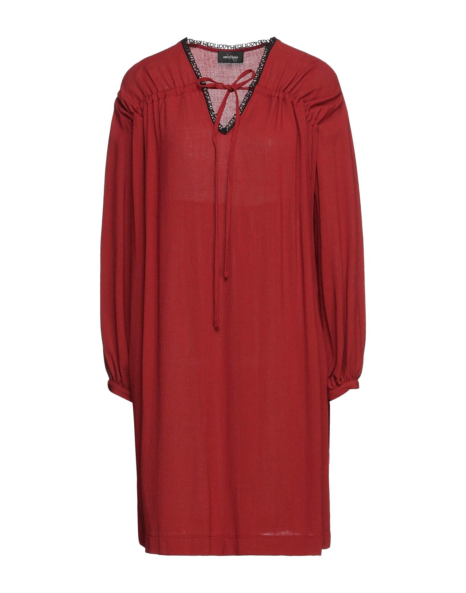 

Мини-платье Ottod'Ame, кирпичный