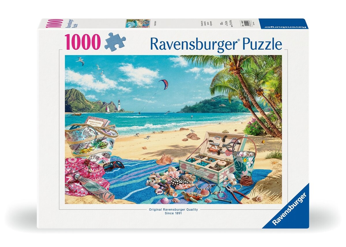 

2D пазл, Коллекция Ракушки, 1000 деталей Ravensburger