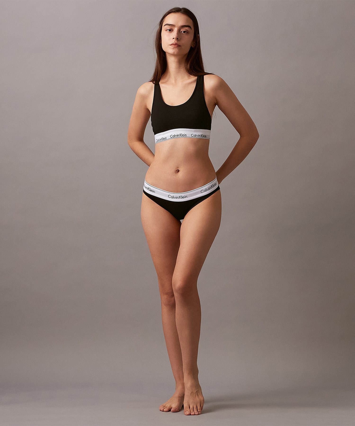 Хлопковые бикини-шорты Calvin Klein Icon, нижнее белье Calvin Klein F3787AD, Black — фото 2