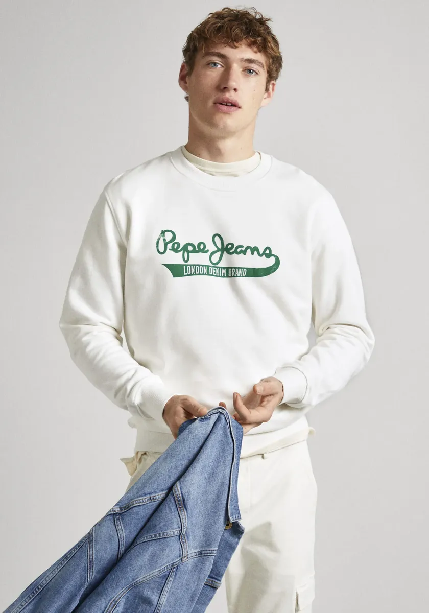 

Толстовка Pepe Jeans "Pepe Sweatshirt ROI", кремовый