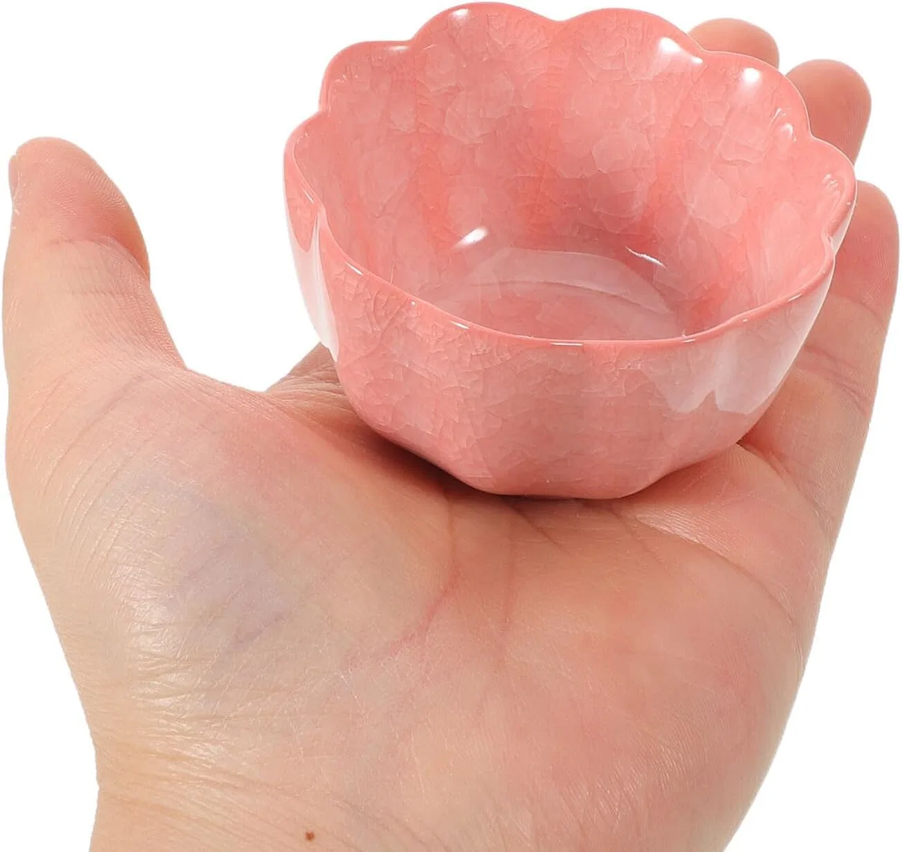 Керамическая миска для смешивания эфирных масел Beatifufu 60 мл розовая — фото 4