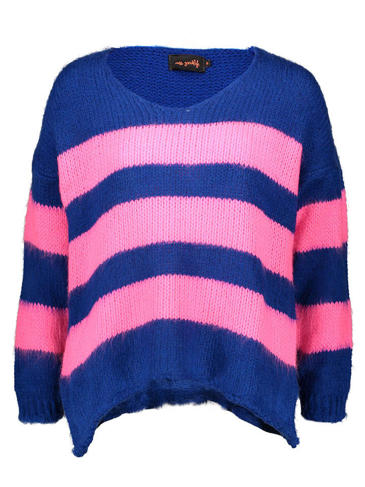 

Пуловер miss goodlife, цвет blau/pink