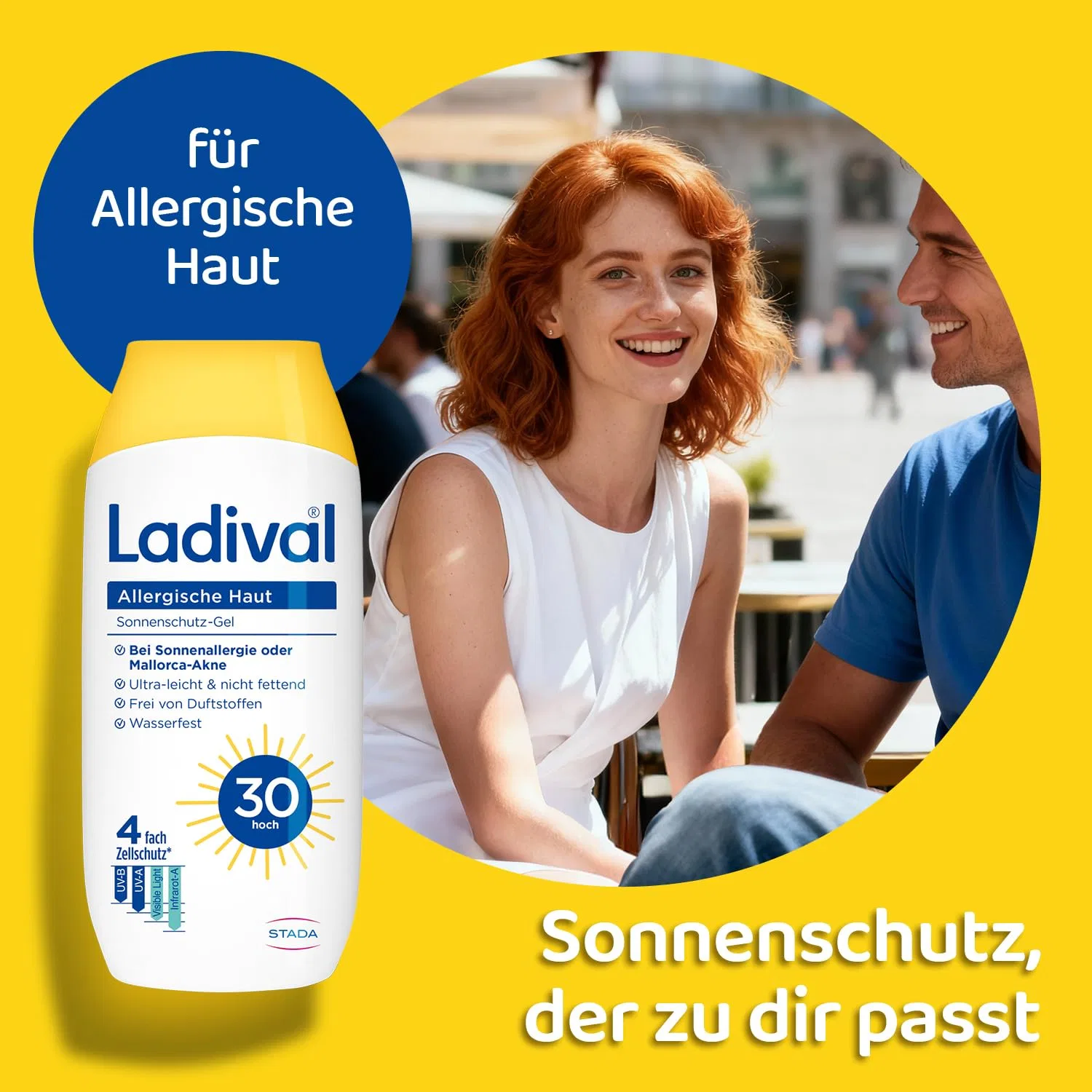Солнцезащитный гель Ladival Allergic Skin SPF 30 для тела ‎Ladival — фото 3