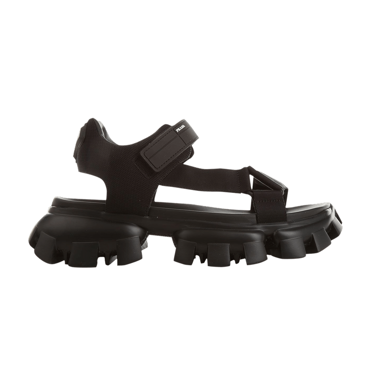 

Кроссовки Prada Nastro Sandal 'Black', черный