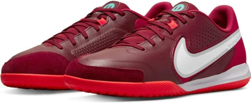 Кроссовки Nike Unisex Tiempo Legend 9 Academy IC, Team Red White Mystic Hibiscus — фото 4