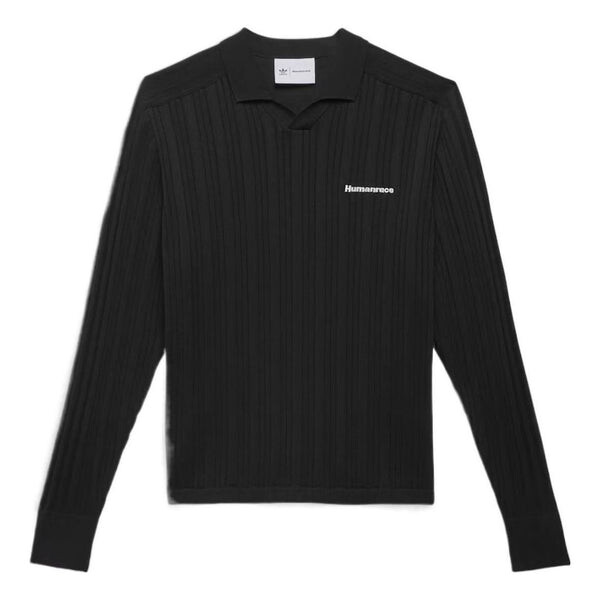 

Футболка x pharrell трикотажные свитера с длинными рукавами Adidas, черный