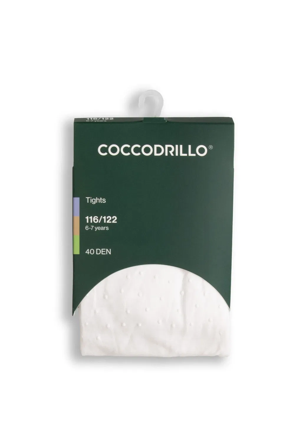 Колготки белые Coccodrillo, белый