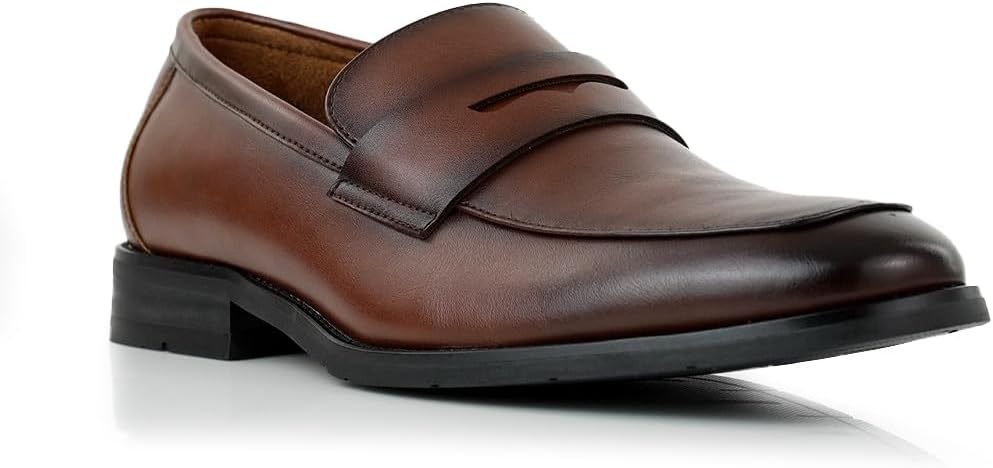 

Коллекция мужских лоферов Ferro Aldo, Классические слипоны-пенни и мокасины для вождения для повседневной и нарядной одежды, эспрессо