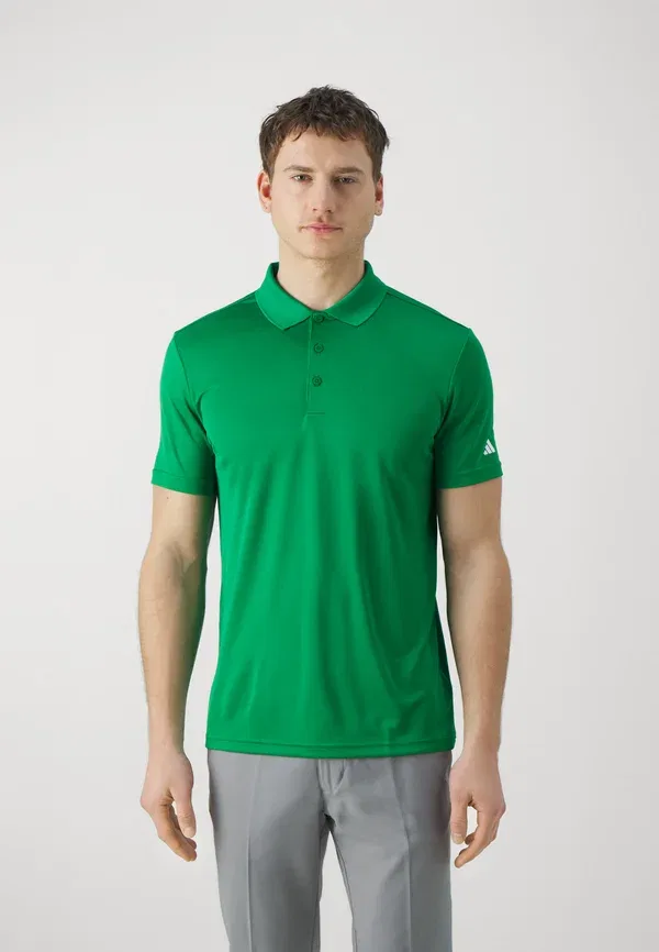 Мужское поло для гольфа Adidas Golf Core Performance, зеленый
