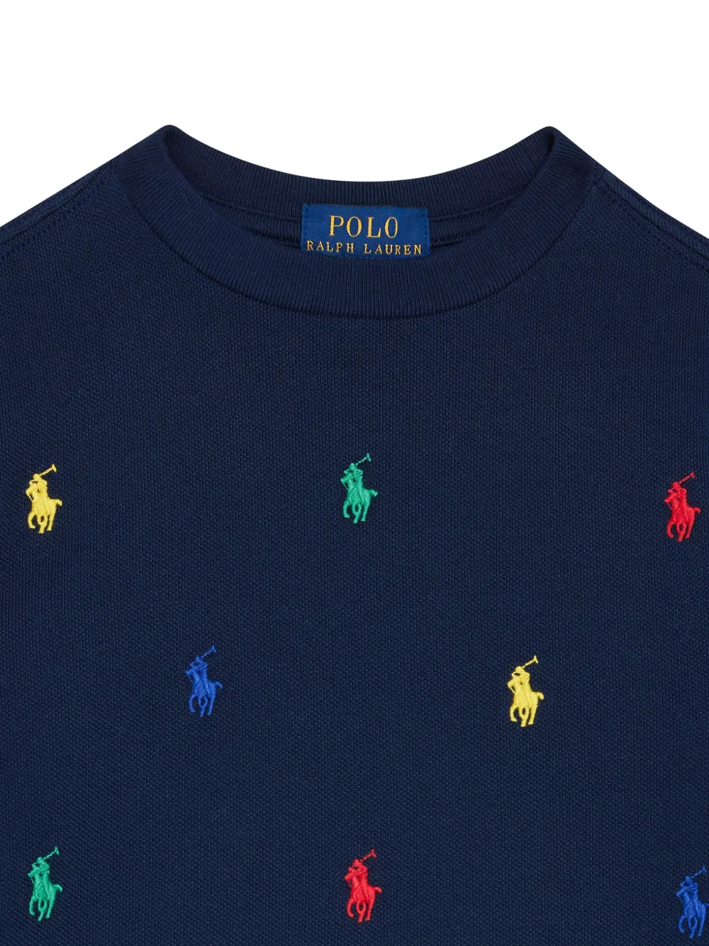 Футболка Polo Pony POLO RALPH LAUREN KIDS, синий — фото 3