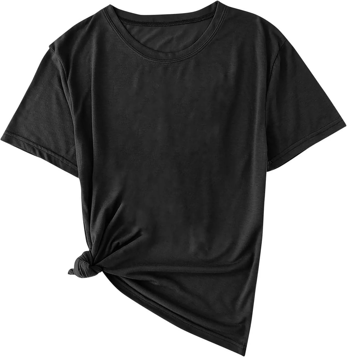 

Мужская футболка с круглым вырезом, короткий рукав, мягкая и легкая FZYLQY