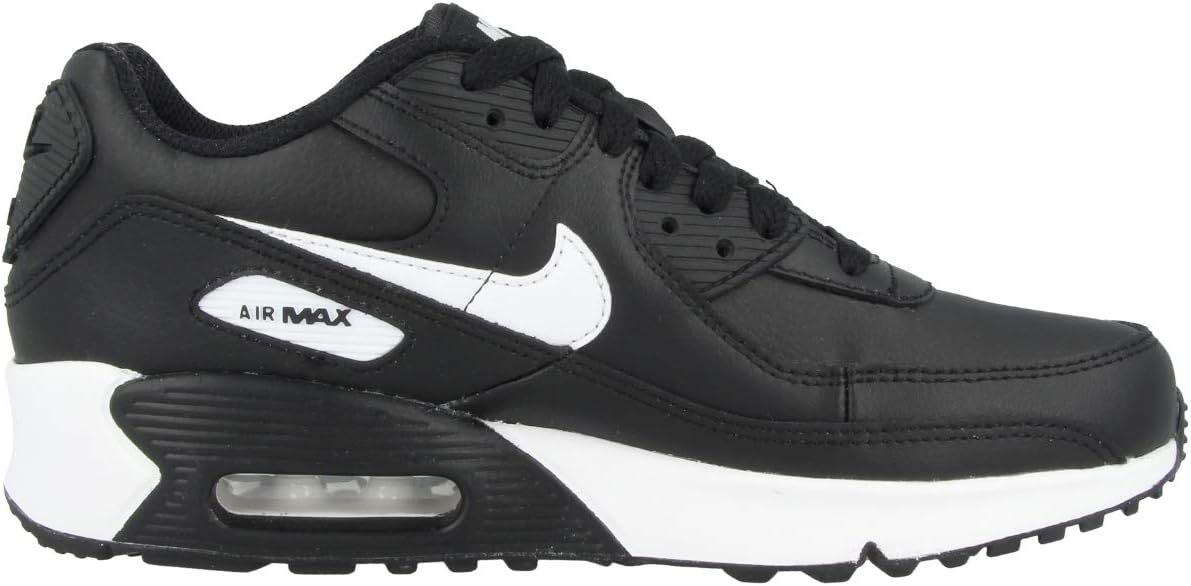 Кроссовки Nike Kid's Air Max 90 LTR, белый/черный — фото 3