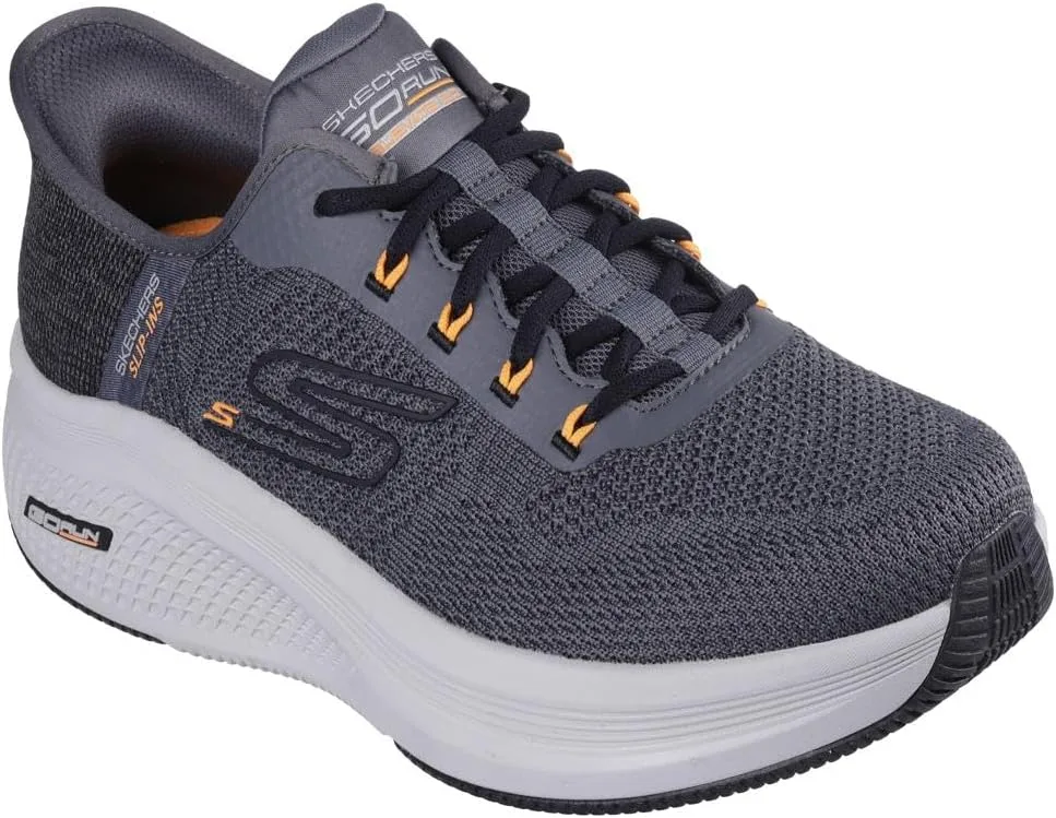 Мужские слипоны Skechers Hands Free: Go Run Elevate 2.0 Steady Motion Trainers, темно-серый
