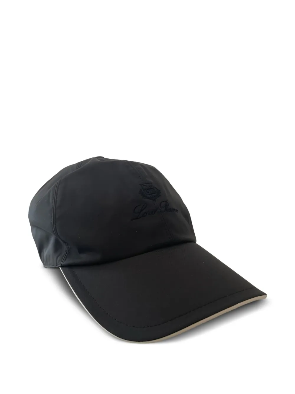 

Кепка с вышитым логотипом Loro Piana, серый