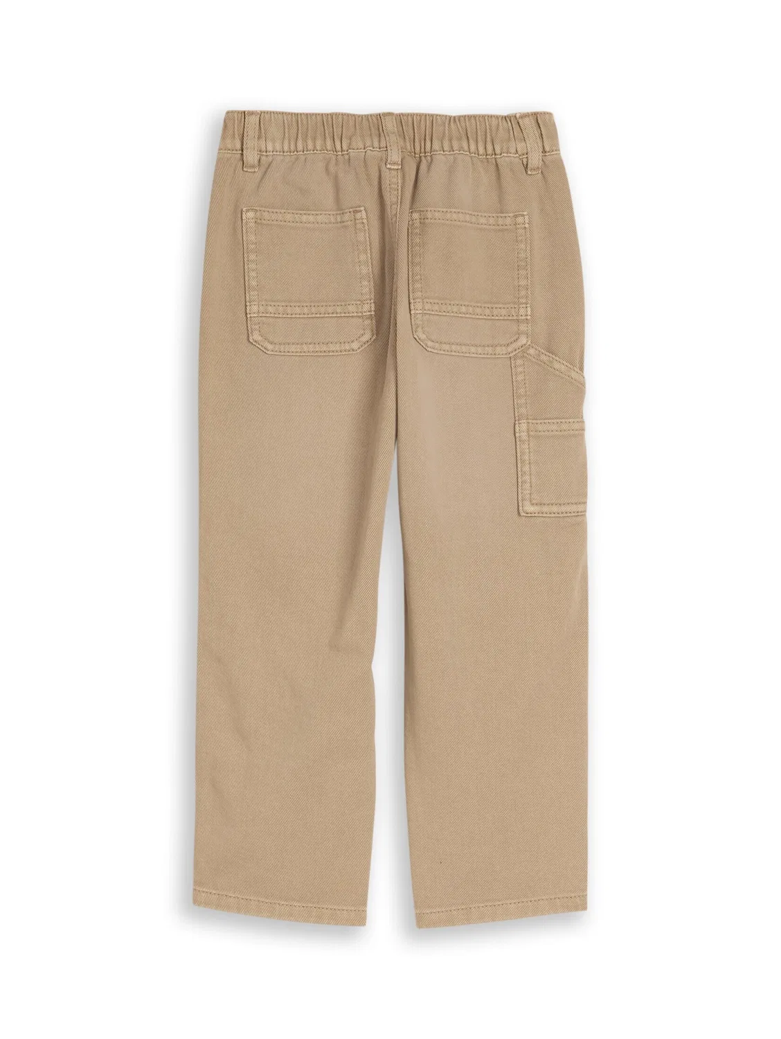 Брюки свободного кроя Tom Tailor, Beige — фото 2