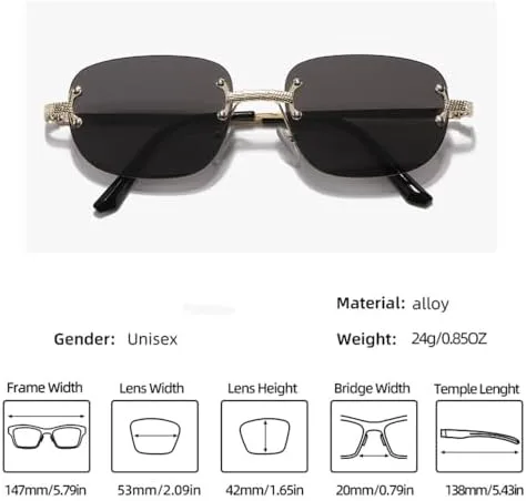 

Новые солнцезащитные очки 2025 года для женщин, летние, без оправы, овальные, розовые, женские солнцезащитные очки с защитой от УФ-излучения UV400 DSXLY, 1