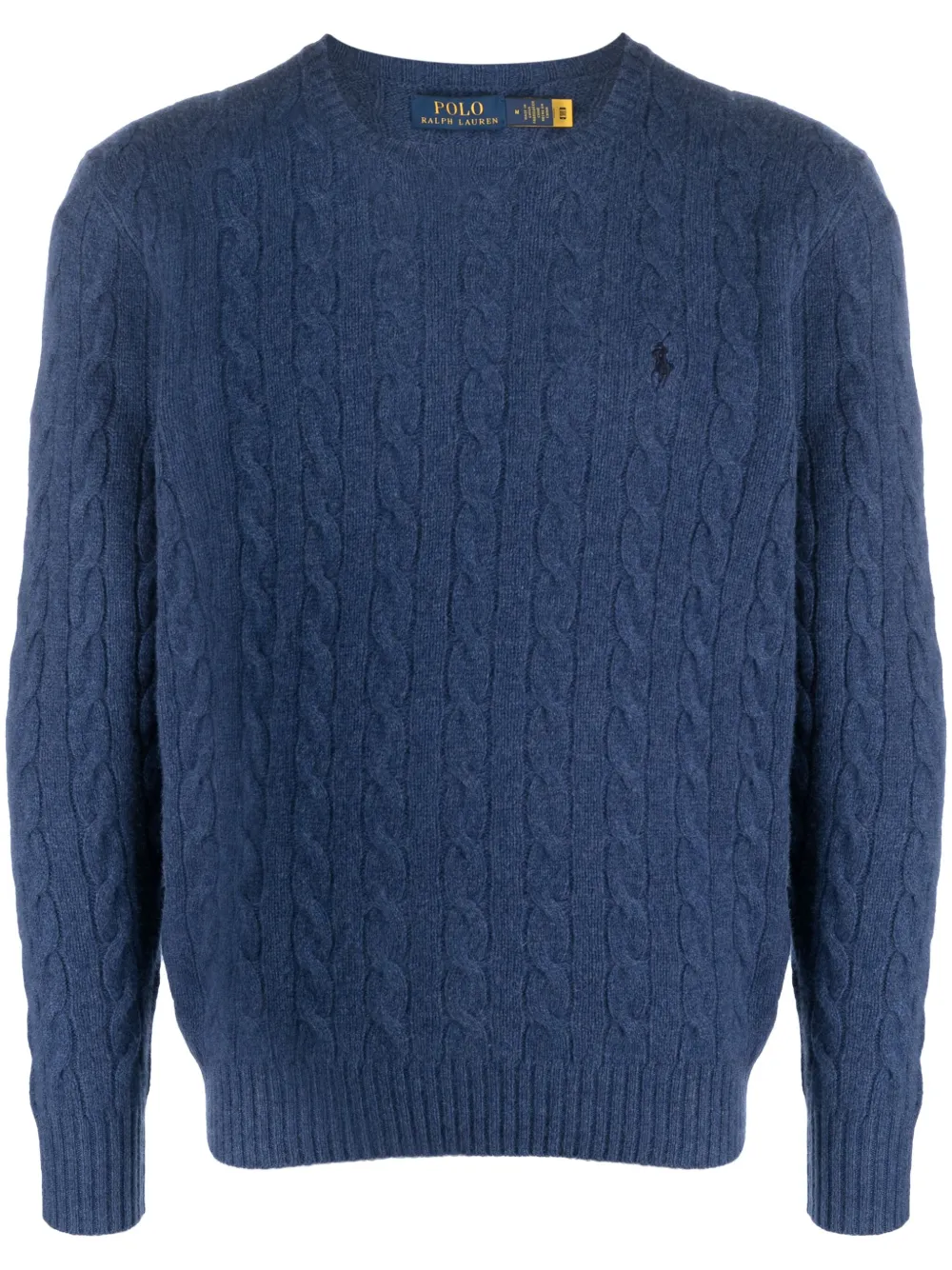 

Свитер фактурной вязки POLO RALPH LAUREN, синий