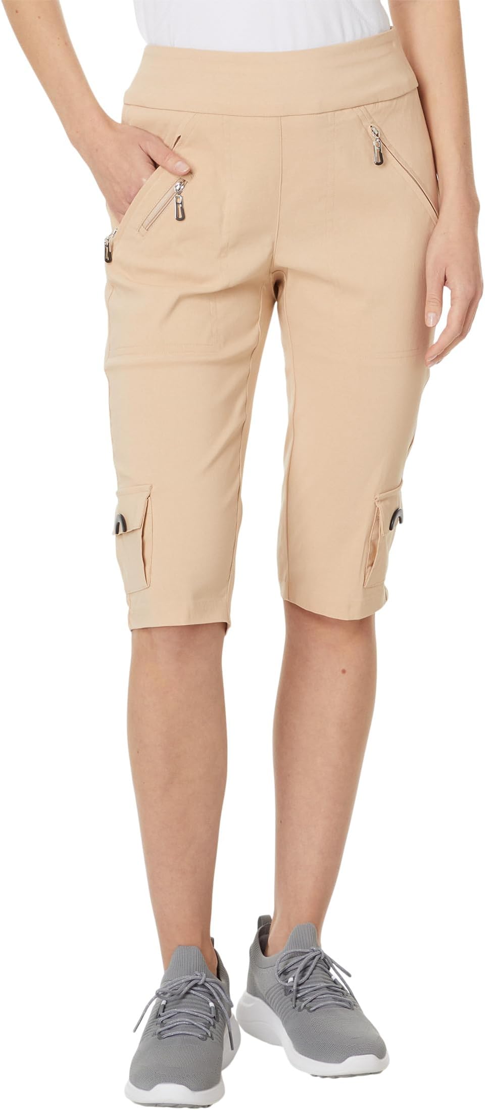 

Брюки Jamie Sadock 24.5" Skinnylicious Knee Capris, Crème Brulee