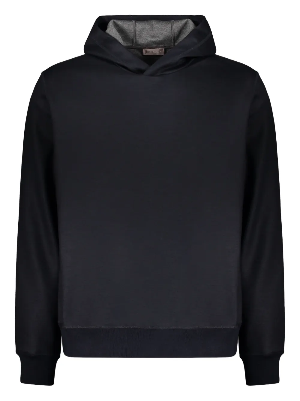 

Толстовка с ребристыми манжетами Herno, синий