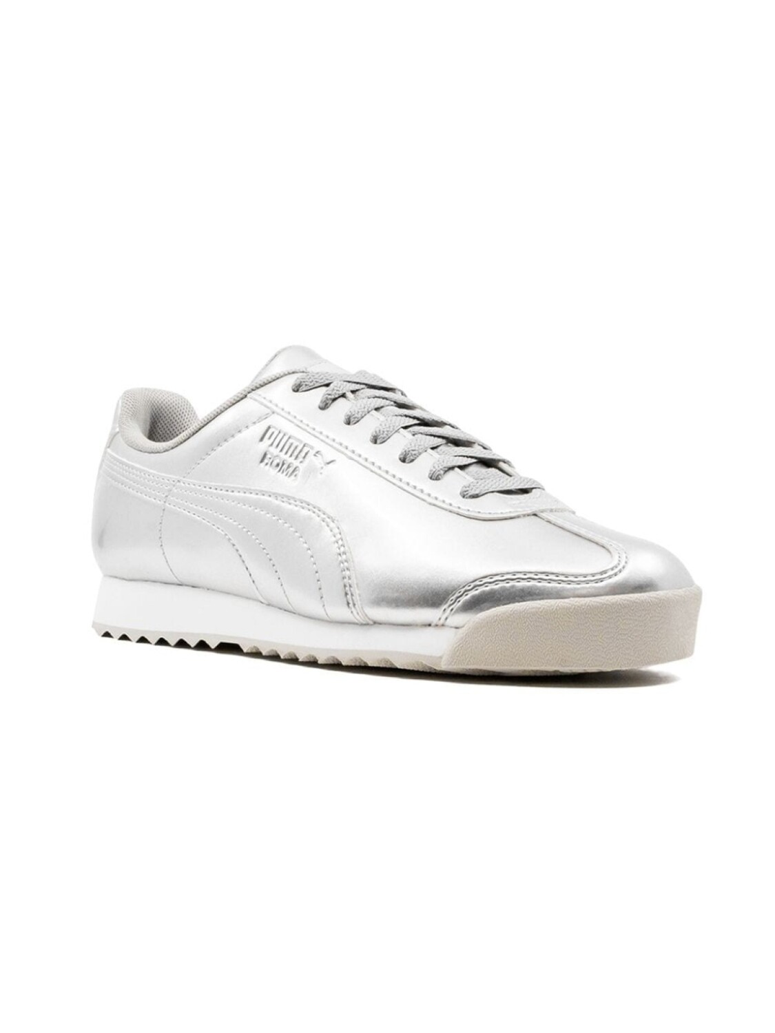 

Puma Kids кроссовки Roma PNT Ano, серебристый