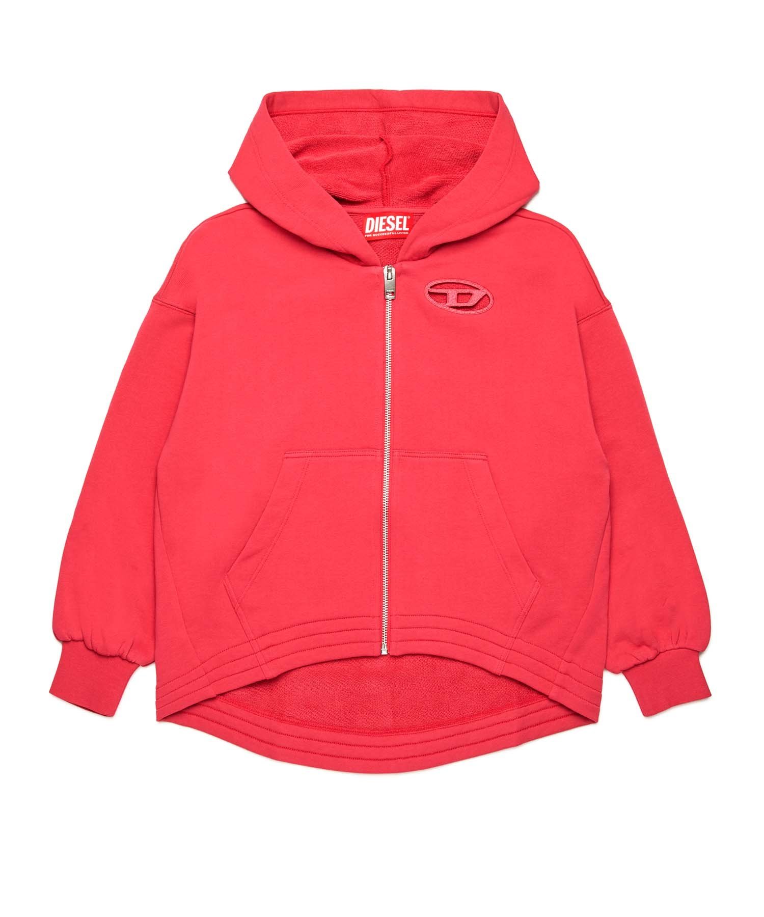 Детская толстовка на молнии DIESEL, Pink