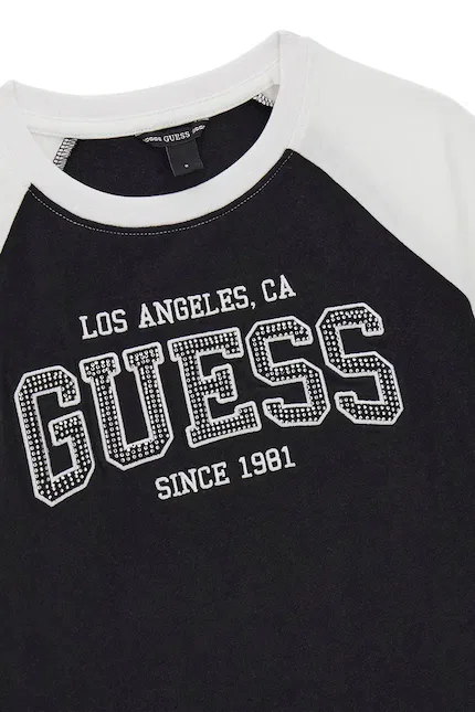 Комплект повседневный с джетами Guess, черный — фото 3