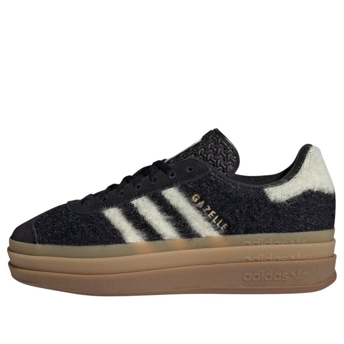 Кроссовки (WMNS) adidas Gazelle Bold 'Black Cream White'