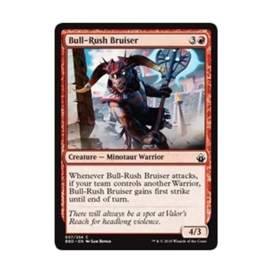 

CCG Булл-Раш Громила (C), MTG - Battlebond