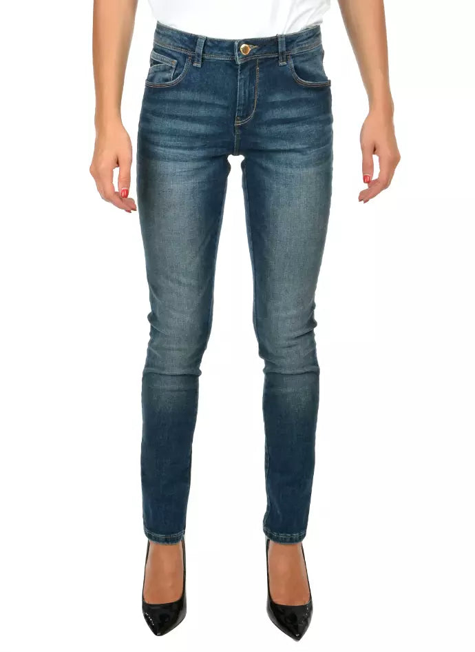 

Да Zee Enchanting Sky Skinny Fit женские джеггинсы Yes Zee, синий