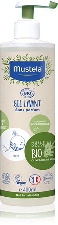 

Гель для мытья тела и волос для детей с рождения Mustela BIO, 400 ml