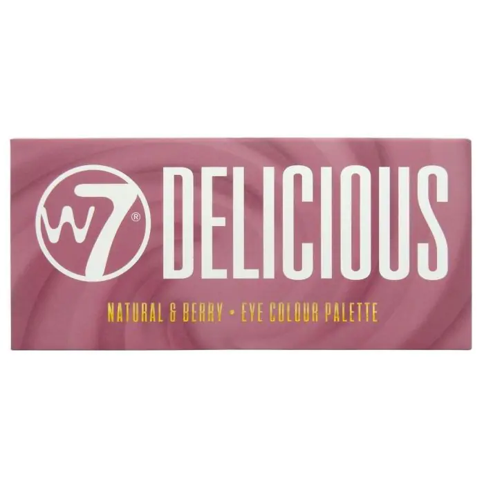 

Тени для век paleta de sombras delicious natural & berries W7, цвет multicolor