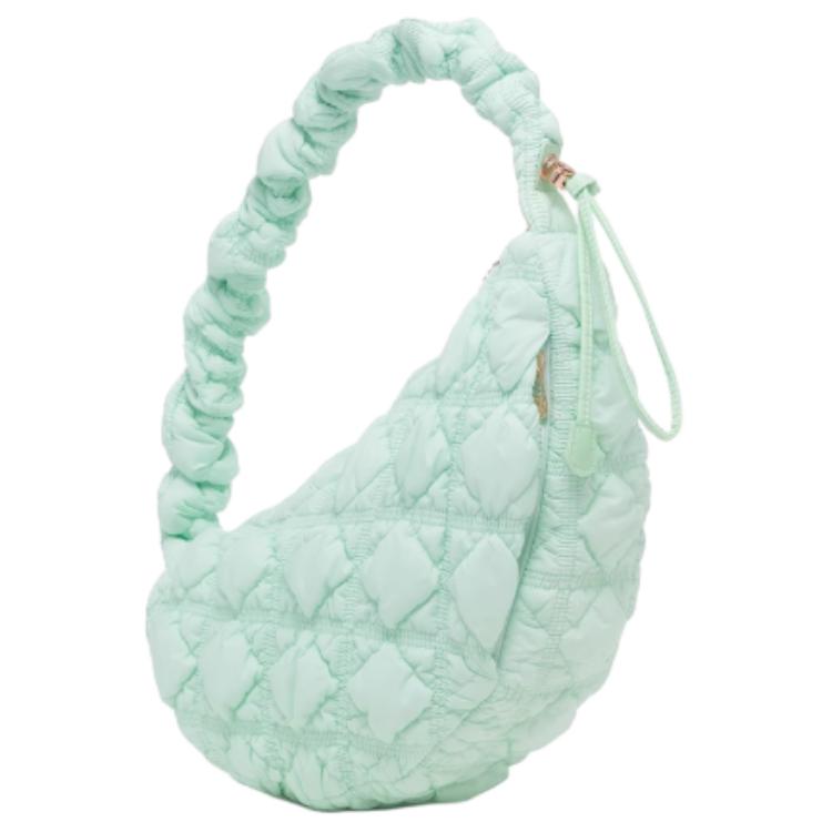 

CARLYN Нейлоновая облачная сумка через плечо среднего размера женская мятного цвета, Mint Green