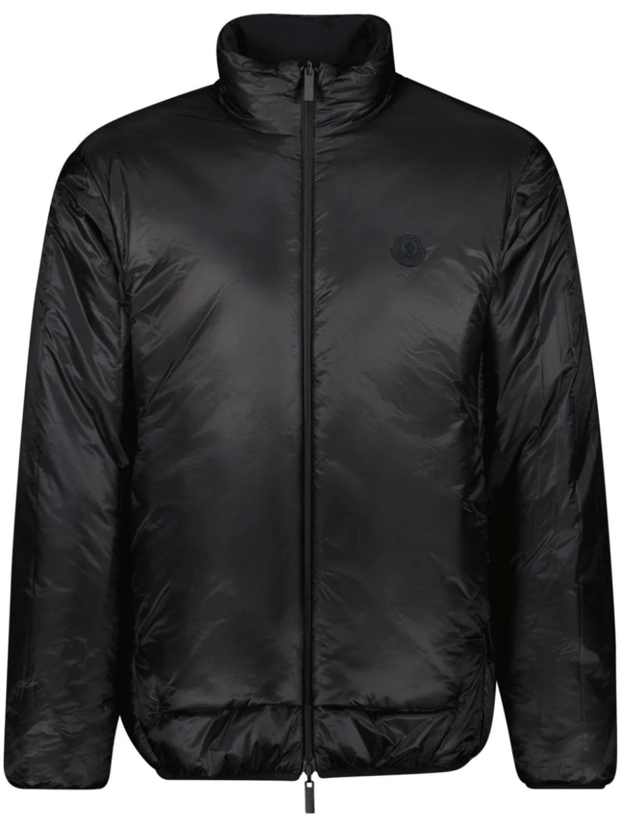 

Moncler двусторонний пуховик Larcher, черный