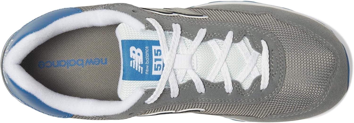 Кроссовки New Balance Kids 515 V1 на шнуровке, голубой — фото 2