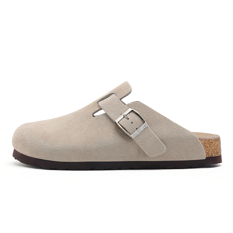 

ASFVLT SNEAKERS Скользостойкие износостойкие антибактериальные бесшумные закрытые тапочки унисекс бело-серые, цвет White Gray