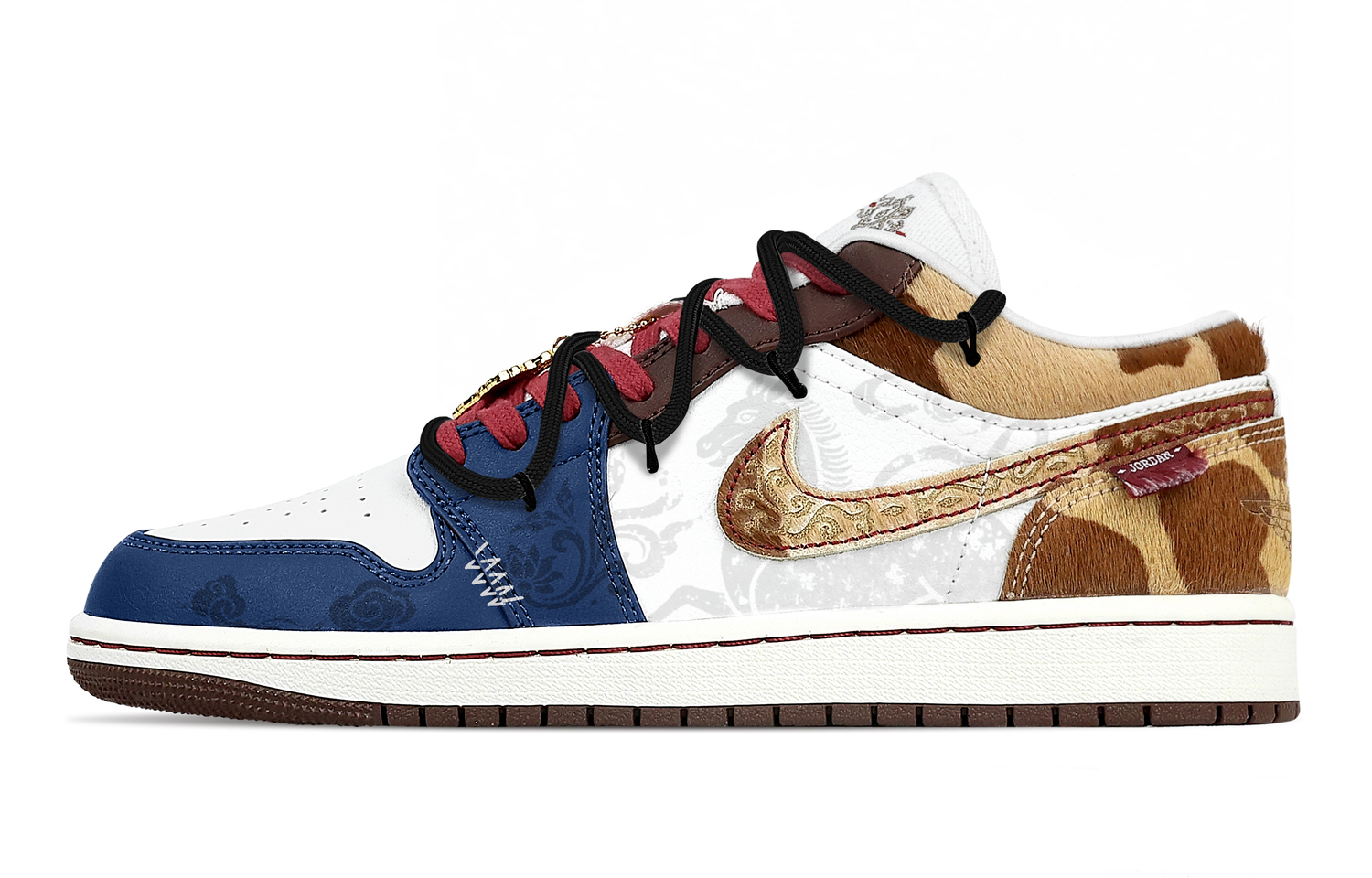 

Air 1 Good Luck, Please Sign Low top Vintage баскетбольные кроссовки мужские Tan Jordan, tan