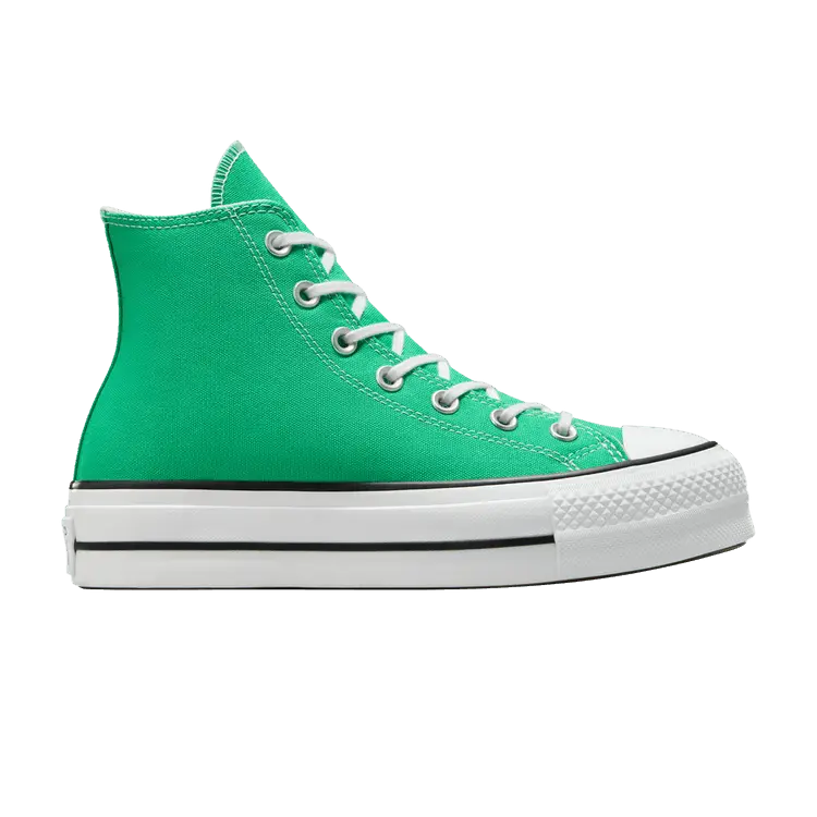 

Кроссовки Converse Wmns Chuck Taylor All Star Lift Platform High Apex Green, зеленый