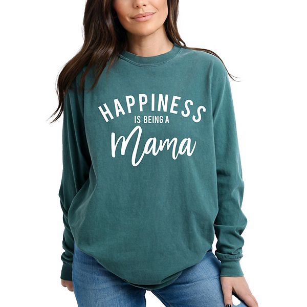 

Футболка с длинным рукавом Happiness is being a mama Simply Sage Market, Blue Spruce, Зеленый, Футболка с длинным рукавом Happiness is being a mama Simply Sage Market, Blue Spruce