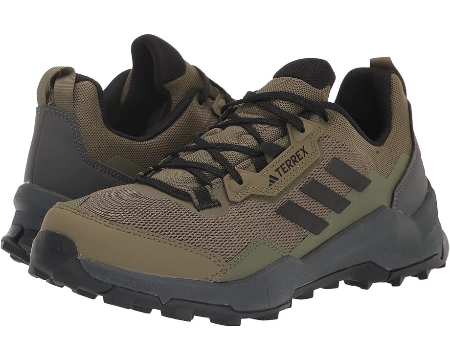 

Походная обувь adidas Outdoor Terrex AX4, цвет Focus Olive/Black/Grey