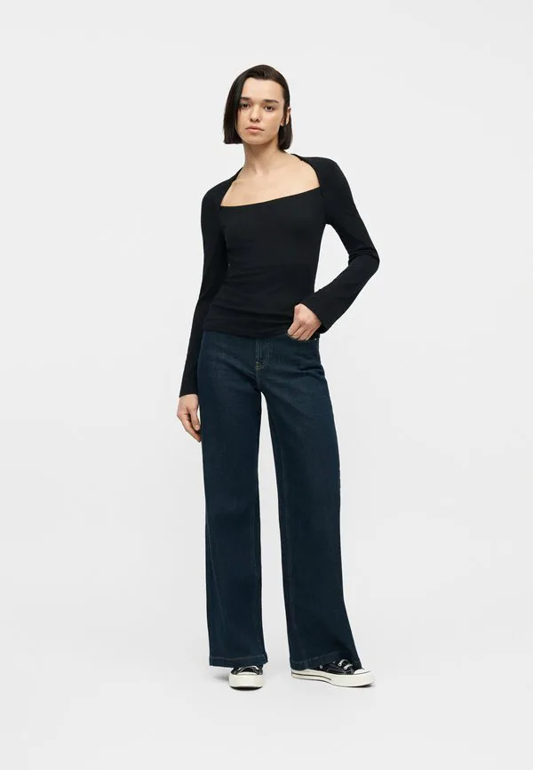 Свободные джинсы curvy stride trenta Gap, Dark Indigo — фото 2
