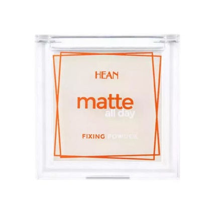 

Матирующая пудра на весь день Matte All Day 51 Прозрачная 9 г Hean