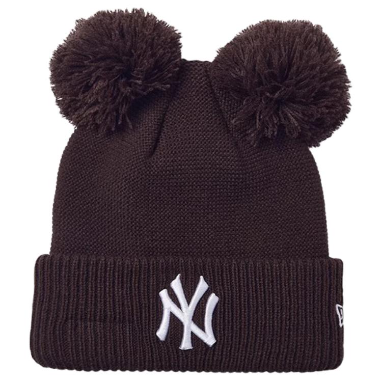 

New Era Акриловая вязаная шапка унисекс коричневая, Brown