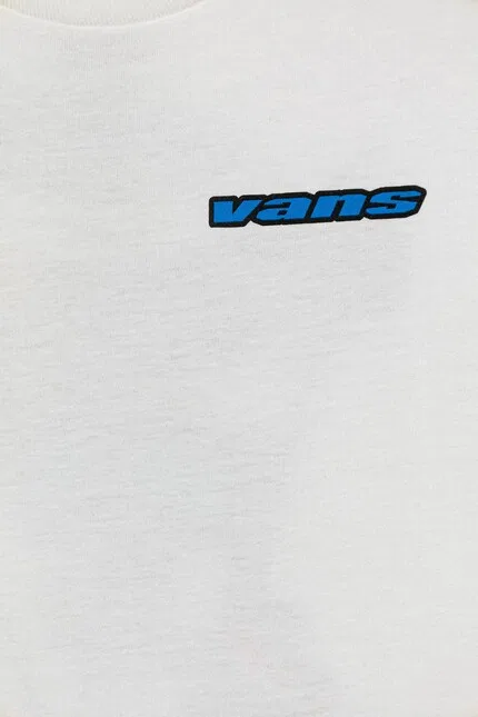 Футболка хлопковая Vans, белый — фото 3