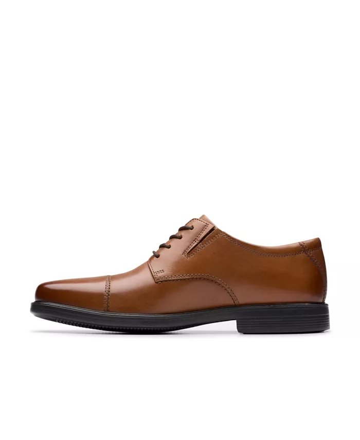 Мужские классические туфли Cosgrove с мыском Clarks, коричневый — фото 3