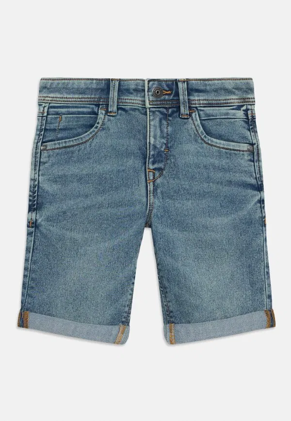Узкие джинсовые шорты nkmsilas Name It, Vintage Medium Blue Denim — фото 3