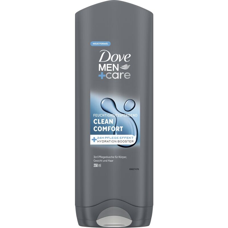 

Гель для душа 3в1 Clean Comfort Dove Men+Care, 250 ml