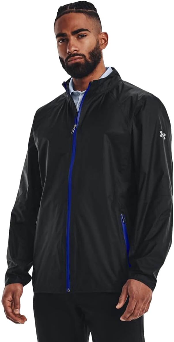 

Under Armour мужская куртка для гольфа Stormproof Repel - водонепроницаемая одежда, Black (001)