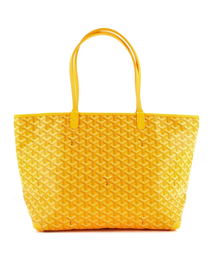 

Сумка-тоут MM Artois из холста с покрытием Pre-Owned Goyard, желтый