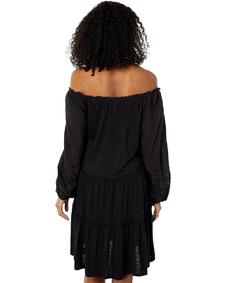 

Платье Lucky Brand Tiered Tunic Dress, цвет Washed Black